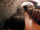 D&#233;gustation des vins dans une cave Old cellar &#224; Beregovo